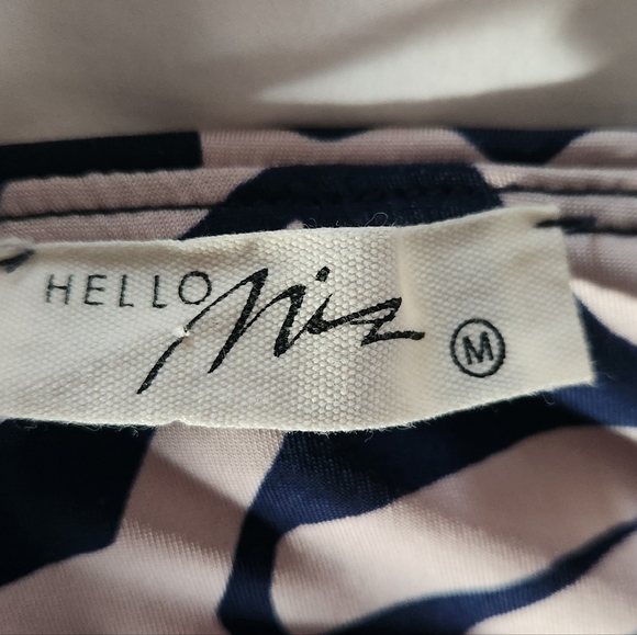 Maternity Strapless Dress with pockets sz 8 Hello Miz - Picture 4 of 4